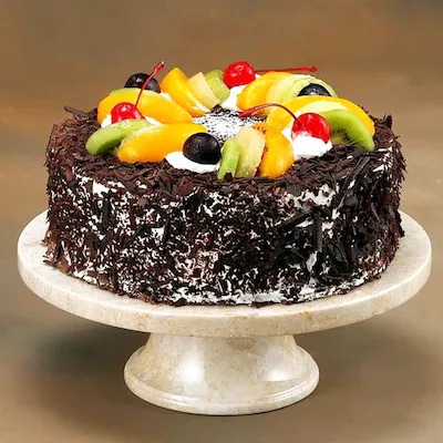 Dreamy Choco Black forest Fruit Cake
